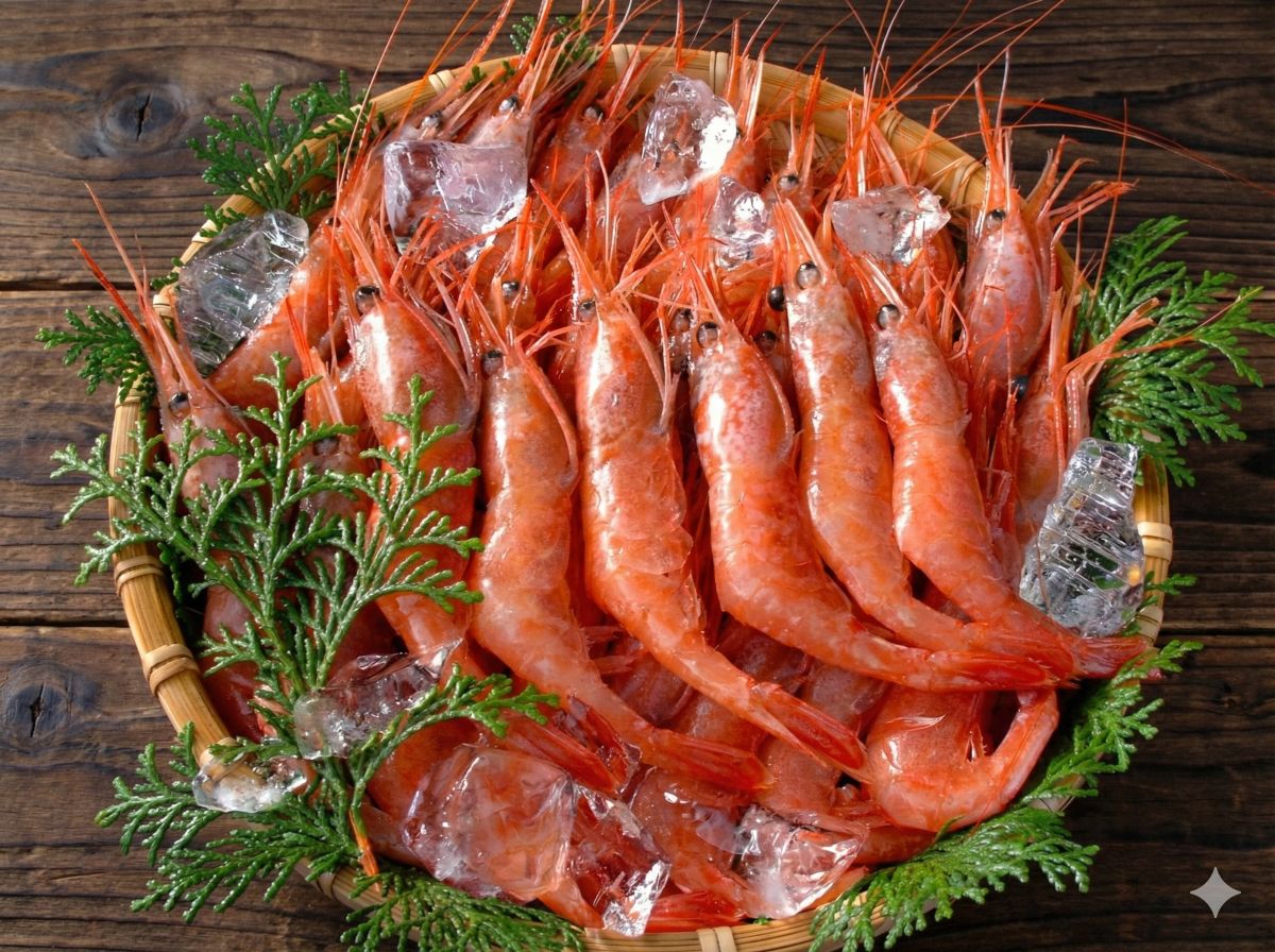 地物天然甘えび