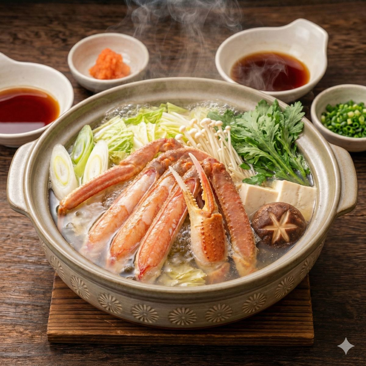 ズワイガニ調理例