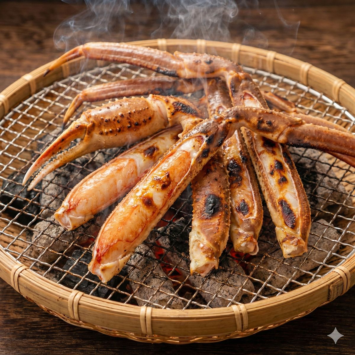 焼きズワイガニ