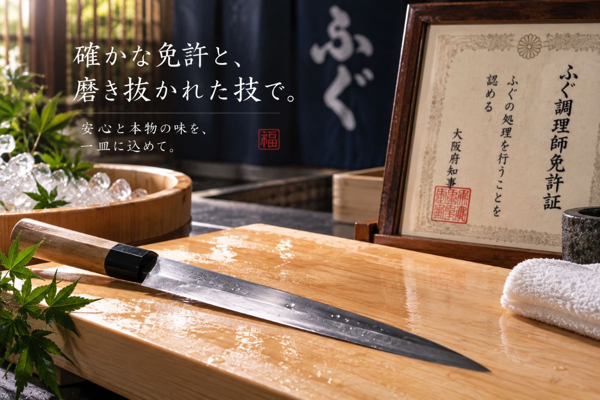 とらふぐの加工